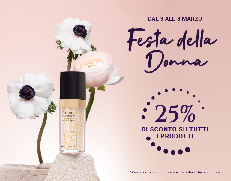 Chrissie Cosmetics | Festa della Donna 2023